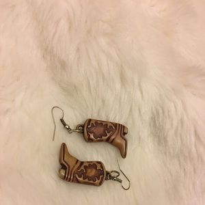 Boot earrings